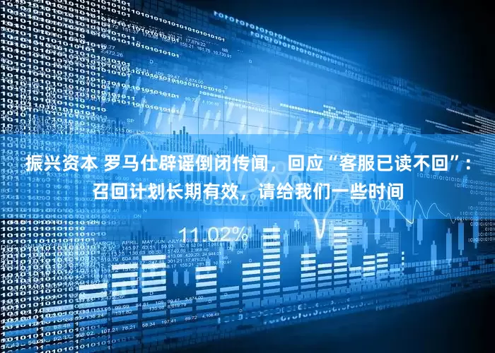 振兴资本 罗马仕辟谣倒闭传闻，回应“客服已读不回”：召回计划长期有效，请给我们一些时间