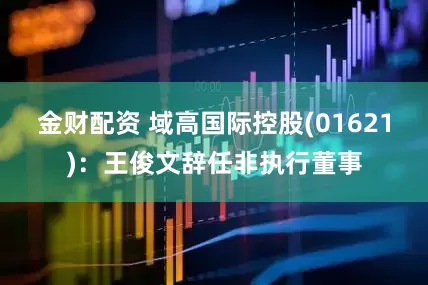 金财配资 域高国际控股(01621)：王俊文辞任非执行董事