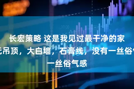 长宏策略 这是我见过最干净的家，无吊顶，大白墙，石膏线，没有一丝俗气感